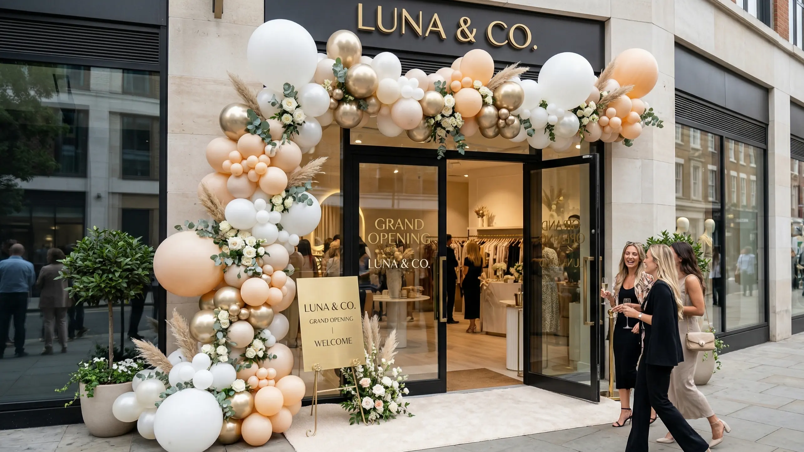 İstanbul profesyonel balon süsleme ve dekorasyon sanatı - Açılış, kutlama ve etkinlikler için özel tasarımlar